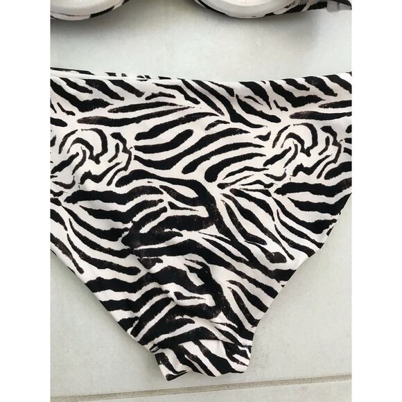 H&M Swim Multicolor Print Bikini Set Swimsuit 34C/6 - Picture 10 of 10